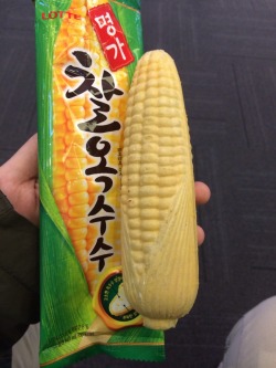 Desuktop:  Maidosama:  The Corn Ice Cream  I Saw This One Sharla In Japan’s Channel