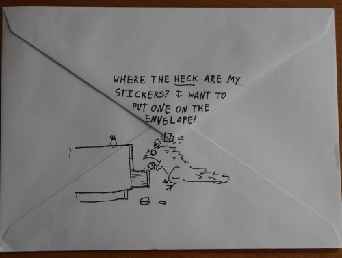 Sent Card To Friend And Couldn't Find My Stickers (because I Have Very Few And Pretty Much Never Use