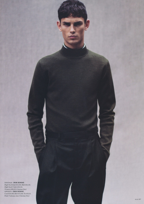 efdol:  Arthur Gosse for the October 2012 issue of HUgE magazine #95