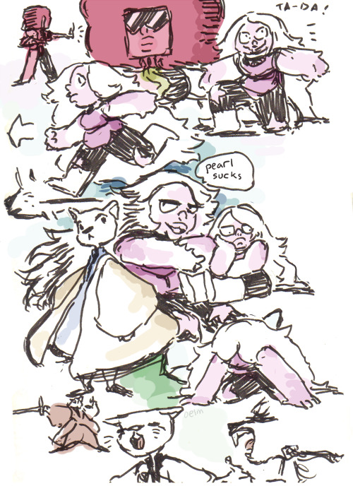 oelm:  i’d like to think that lion is rose’s trusted pet/accomplice/steed but