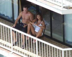 balconybabes2:  No panties on the #balcony … #pantyless