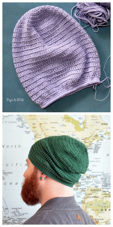 DIY Crochet Summer Beanie Free PatternMake a summer crochet beanie using lightweight cotton yarn.For