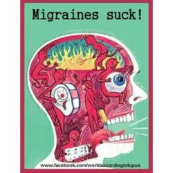 How I feel at the moment!! All day actually&hellip; 😭😖 #migraine #migrainessuck #migraines