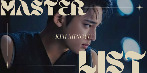 Kim Mingyu Masterlist