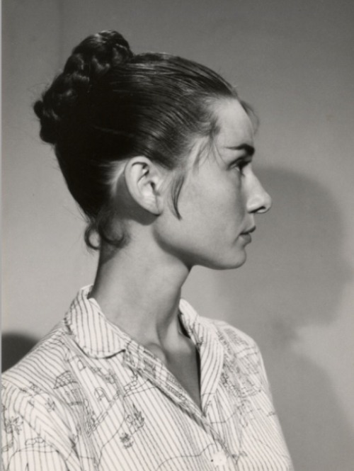 timelessaudrey: War and Peace hair test,1955