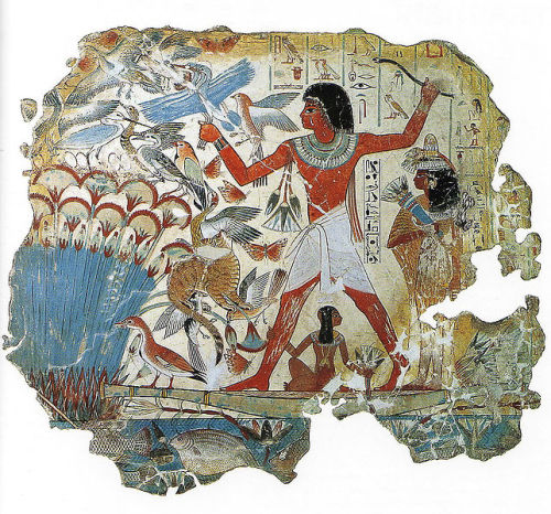 perladellanotte: Mu to improve his technique went to Egypt and copied the pose of the fresco that gu