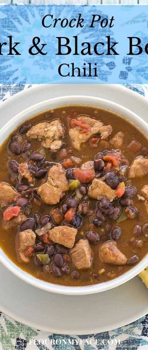 Crock Pot Black Bean Chili Recipe