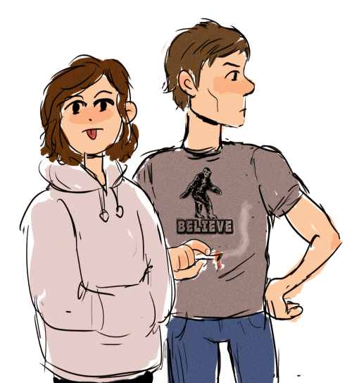 au where shitty teenagers maggie and daryl are besties growin up in 90′s (thanks to a convo i had wi