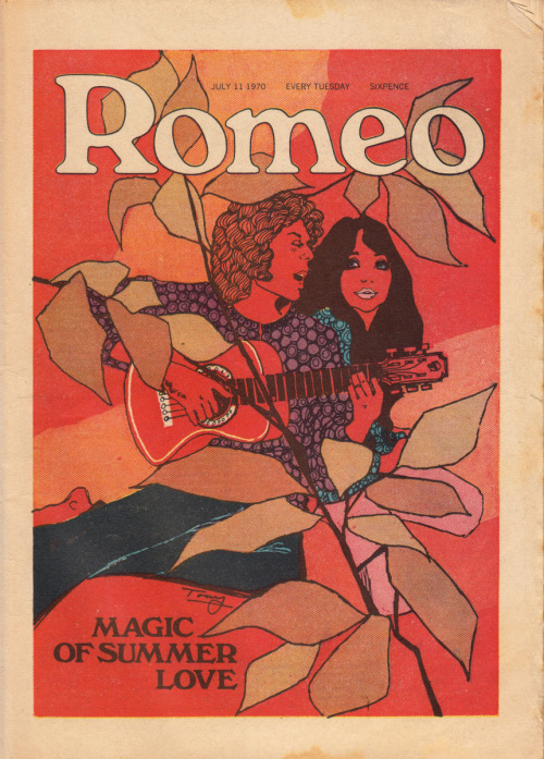 Porn Romeo comic (D.C. Thompson, 1970). From Anarchy photos