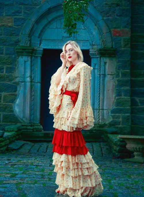 Saoirse Ronan, photographed by Erik Madigan Heck for Harper’s BAZAAR UK, Feb 2019.