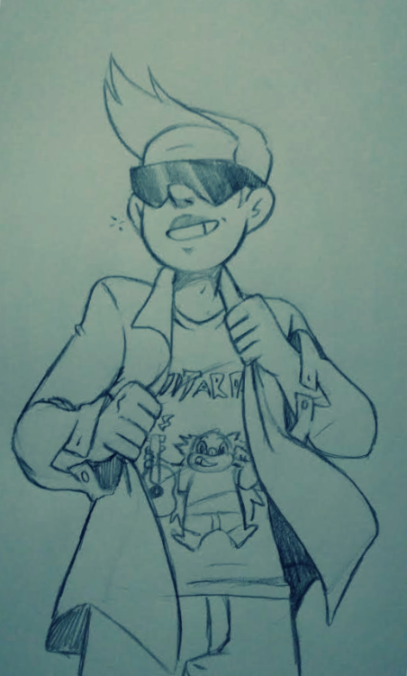 quackingmoron: Cool Kids! I did a bit of a challenge and drew as much of them as I could within 10 minutes, stopping when the alarm went off. As you can see, Buck was the easiest. SNORT. 