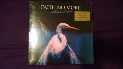 Faith No More - Angel Dust. My second favorite album of all time. This is a 2013 vinyl pressing from