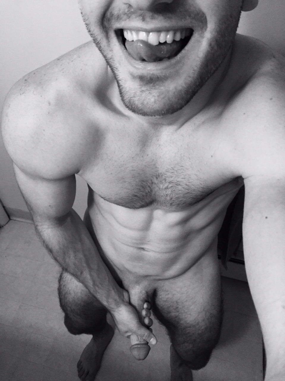 my-veiny-wiener:  Gorgeous b&amp;w submission from @lust-n-lovemybody 😍🙈