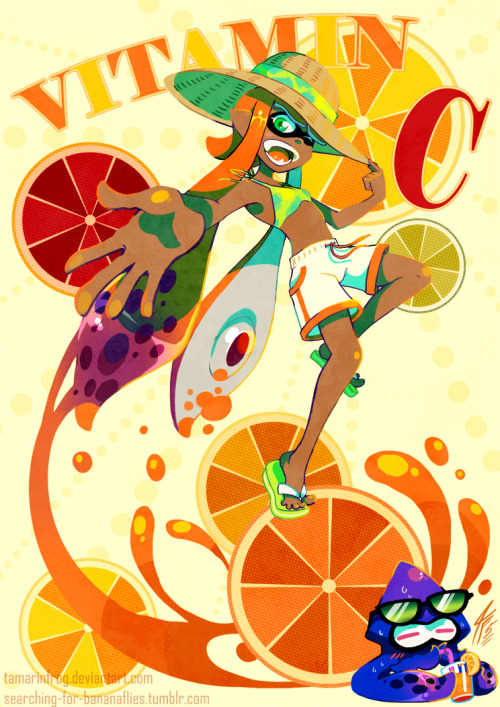 searching-for-bananaflies:  Get it? Because she is orange? 8D  I need me some orange~ < |D’‘‘