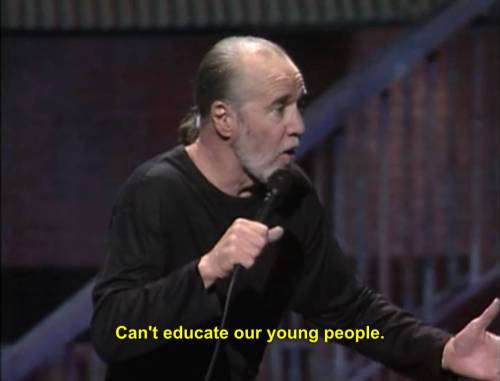 XXX conelradstation:  George Carlin, Jammin’ photo