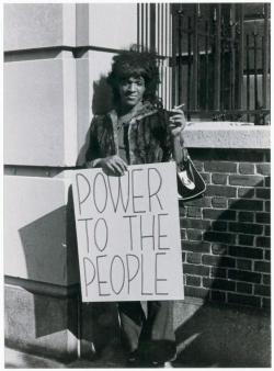 graemefullwood:  Marsha P. Johnson, the hero. Not some white man. 