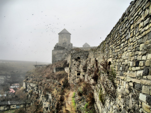 Kamianets-Podilskyi Castle Constructed in the14th Century by Polish king Casimir III Repelled Tatar 