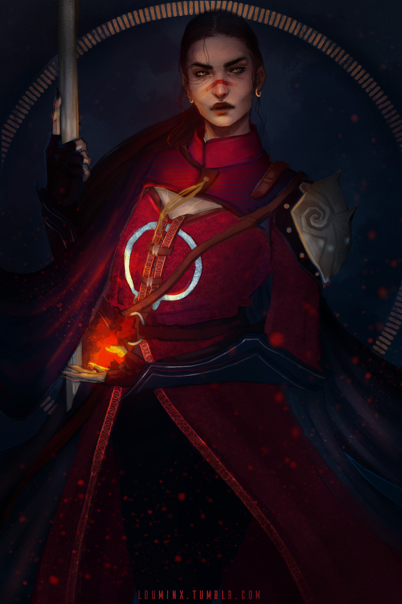 louminx: | MANON HAWKE | Dragon Age 2 | Mother of the Rebellion | “A champion always