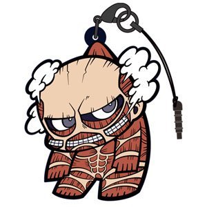 Preview of Tsumamare’s new Shingeki no Kyojin “pinched” rubber phonejack straps (Also available as keychain rings)!Release Date: Late May 2016Retail Price: 648 Yen Each