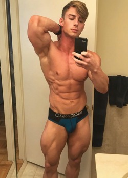 Showing Off His Hot Body