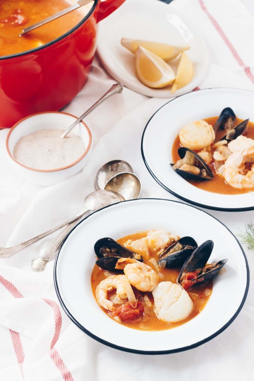 mixed seafood stew