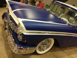 hotrodzandpinups:  Some car shots from PinnedMiami..lets just say it was not a great show and I wasted 90 dollars….Cars were ok just not that many, models we wonderful but a lot missing, bands ok…sound system, venue and the way it was set up and ran….I