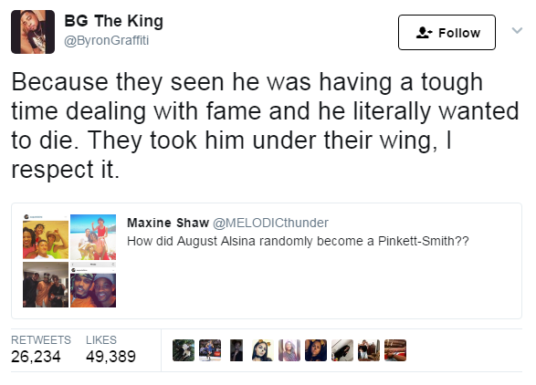 onlyblackgirl:  postingwhileblack:  Smith family is GOAT  Shit me too.