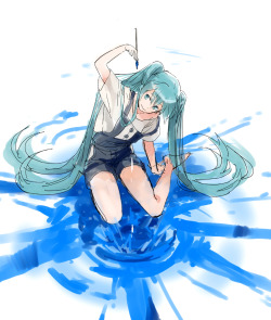 theartofmiku:  ぽた 