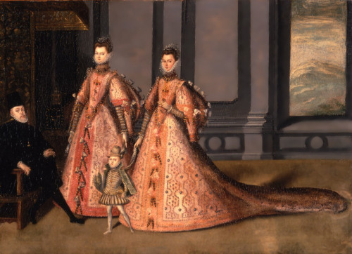 The Family of Philip II of Spain (Philip II with his children, Isabel Clara Eugenia (Isabella Clara 