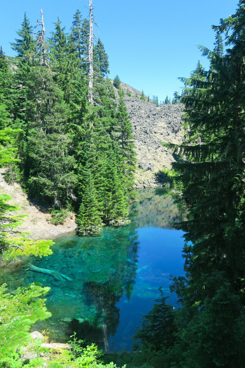 Nameless lake by Mark Wetherington