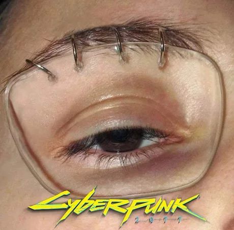 coredumpproject: datagrave:   frikiskrew:    When you are into cyberpunk, but cyberpunk
