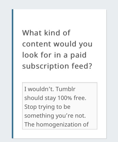 ironwoman359:chalkymints:hauntedfalcon:postplus:Hi There 👋As you might have noticed, we’re beta-testing something new: Tumblr Post+. What’s Post+? A big deal, for starters. Post+ is our new subscription feature that allows you to use our existing