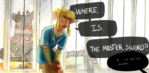 thelongshorts:Oooop I ACTUALLY did another odd crossover??  - this time with Zelda and The Incr