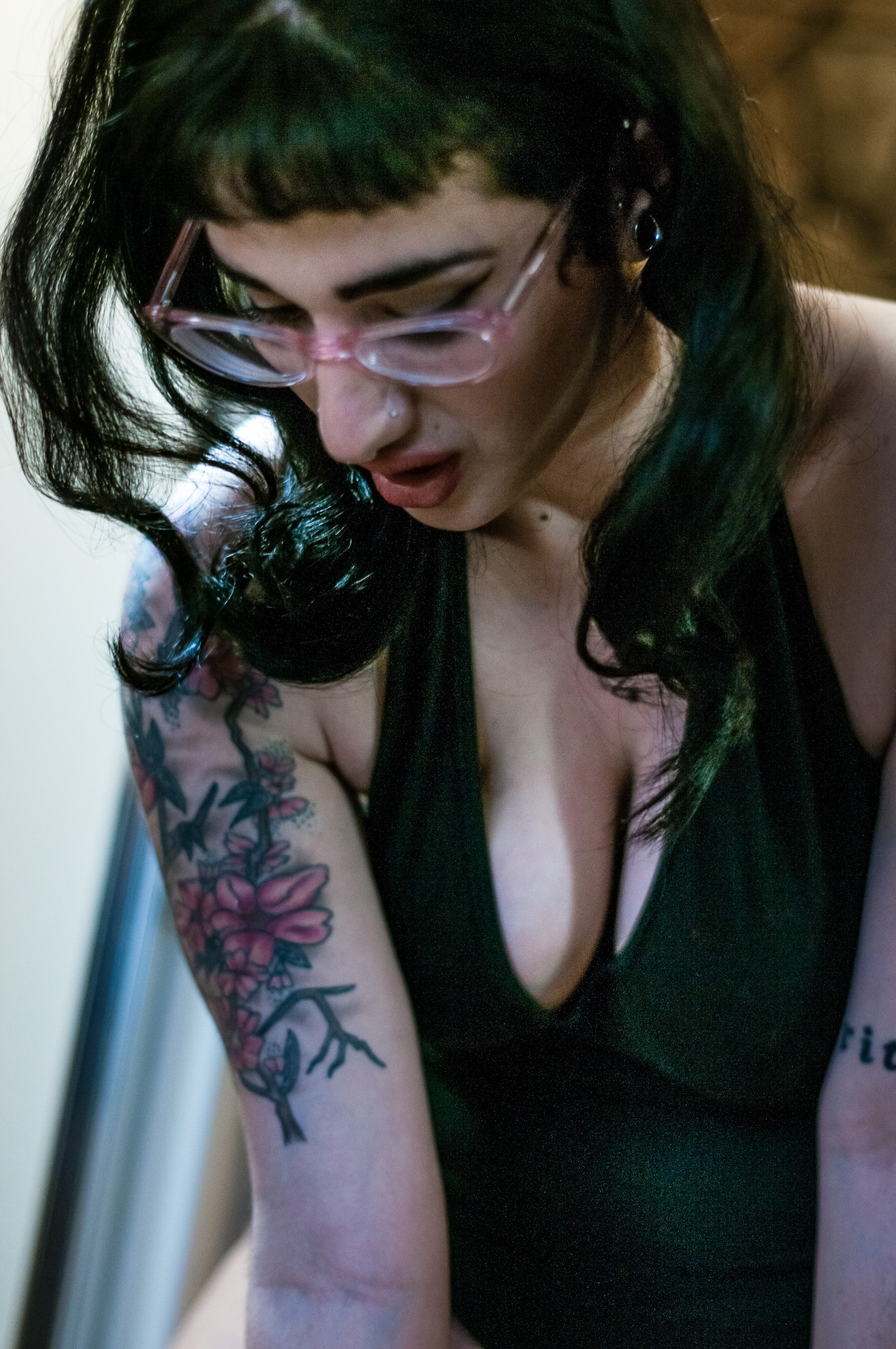 glitter-switch:  arabelleraphael:  with Courtney Trouble by Dirty Surface  whoa whoa