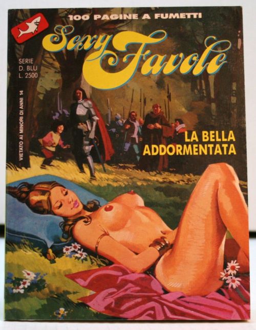 LA BELLA ADDORMENTATAserie d. blu - sexy favole &ndash; no. 1