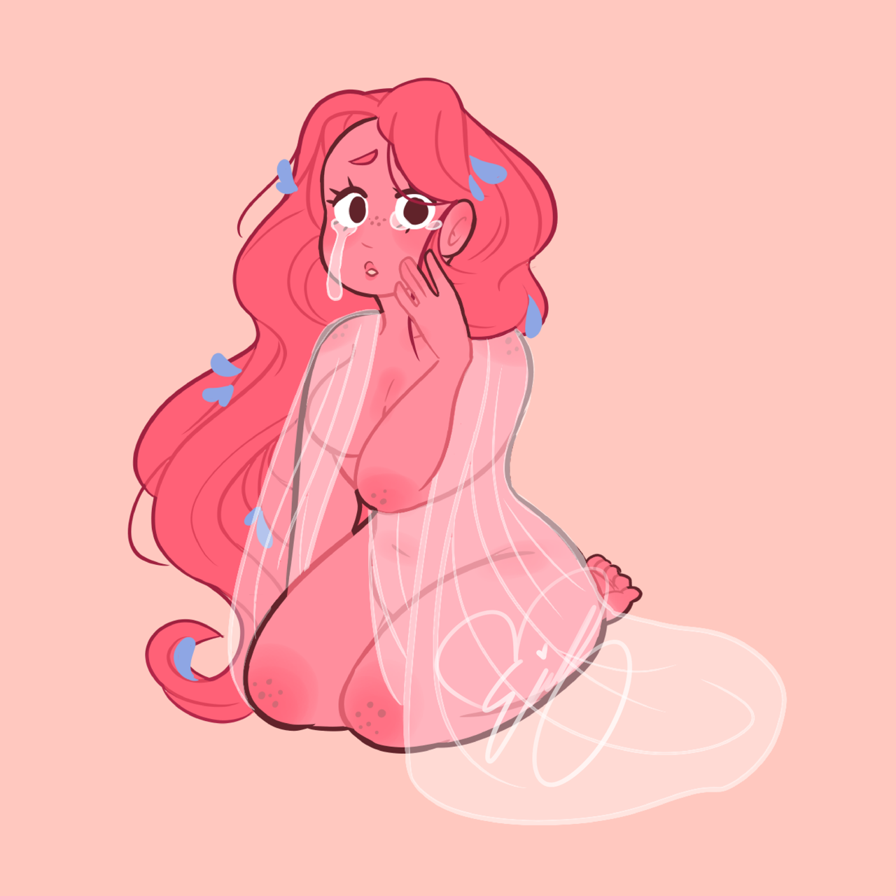 sketchyemi:  Persephone 🌸