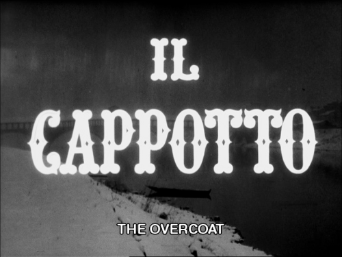 The Overcoat, Alberto Lattuada, 1952