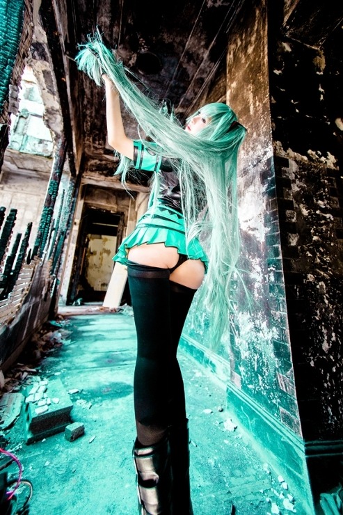 cosplayandanimes:  Hatsune Miku - Vocaloid  source