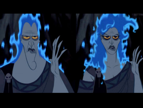 freshest-tittymilk:  navydream:  takashi0:  king-arius:  shineonforevershineon:  Disney Characters Gender Swap  Lady Beast and Lady Hades. gimme dat  You mean Lades.    Bless this post eternally 