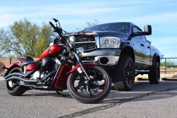 Cummins-Trucks:   My Two Loves In My Life. My Bike, And My 5.9 Cummins 700 Hp Corvette