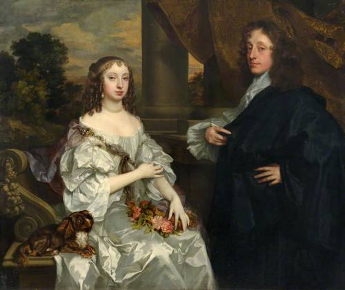 Sir Thomas Fanshawe of Jenkins and his Wife, Margaret by Peter Lely, 1659