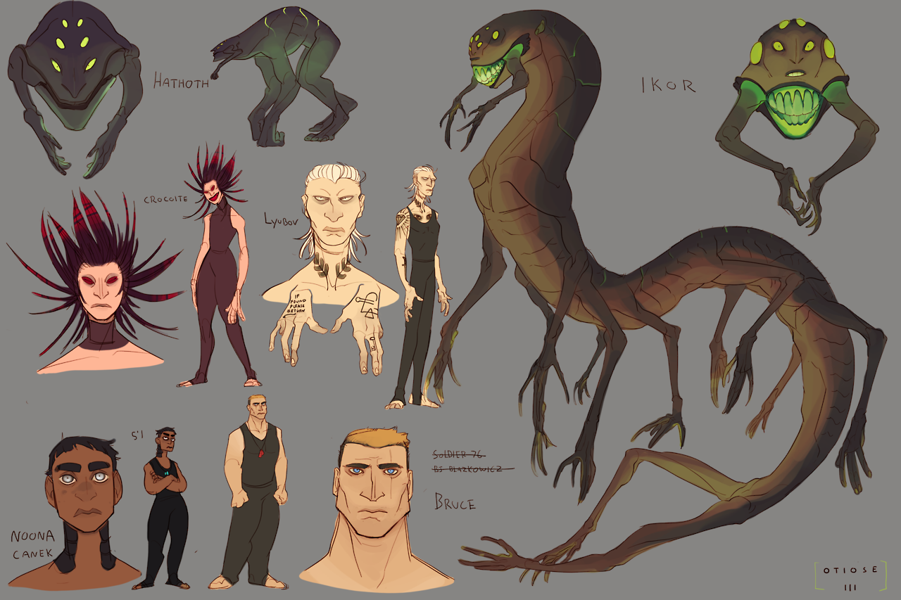 deadwooddross:ThereBasically every character I have, minus a few barely developed