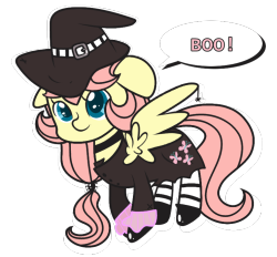 madame-spookyshy:  Chibi Witchy Shy by kyliott  &lt;3