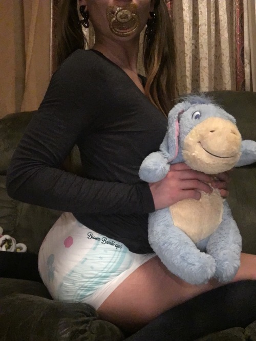 brown-bambi-eyes:  Me and eeyore are ready adult photos