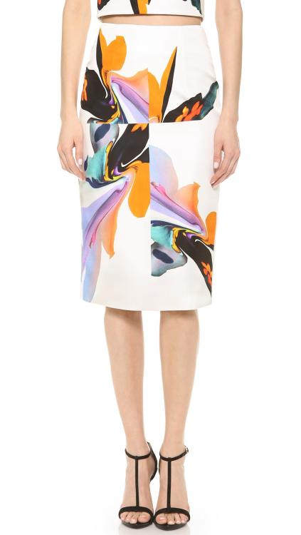 Orchid Pencil Skirt