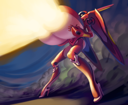 fembot-army:  Super Goddess Beam by 0pik-0ort