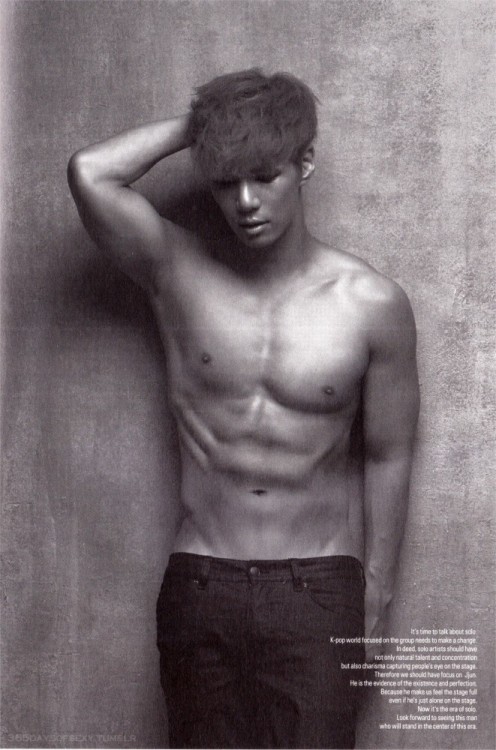 365daysofsexy:  JJUN from the photobook for his album “Jubilate”Which features the title track “Way to Your Heart” and the awesome “X Girlfriend.” 