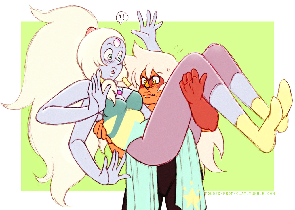 molded-from-clay:  Jasper did not prepare for tiddies in the face  Edit: fixed the