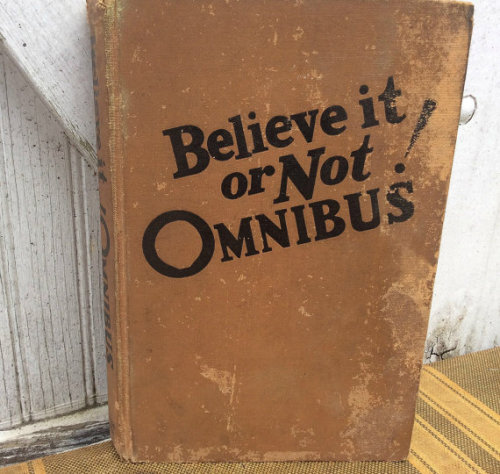  RARE Vintage Antique Estate 1934 Believe It Or Not Omnibus by Robert R. Ripley Simon and Schuster O