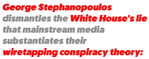 mediamattersforamerica:George Stephanopoulos repeatedly calls out the White House’s lies about Trump